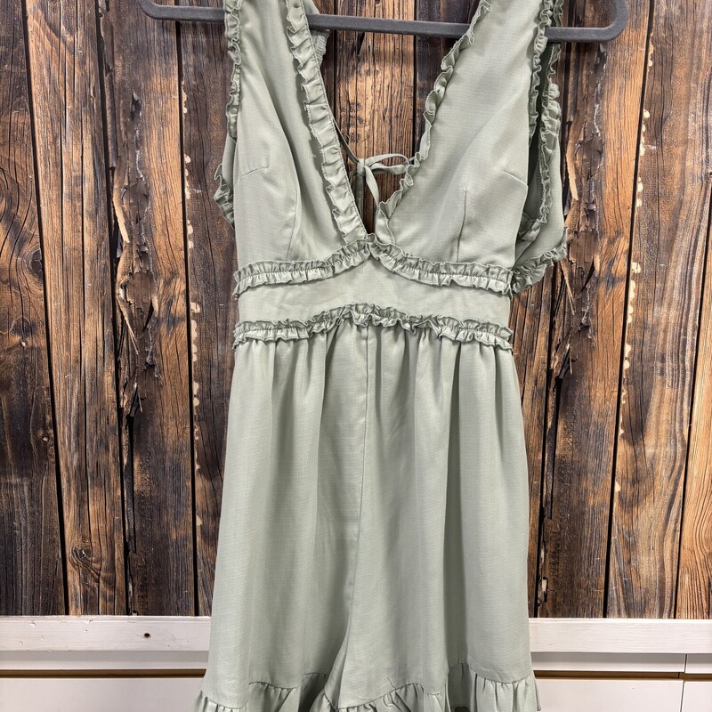 Green Romper, Size: S