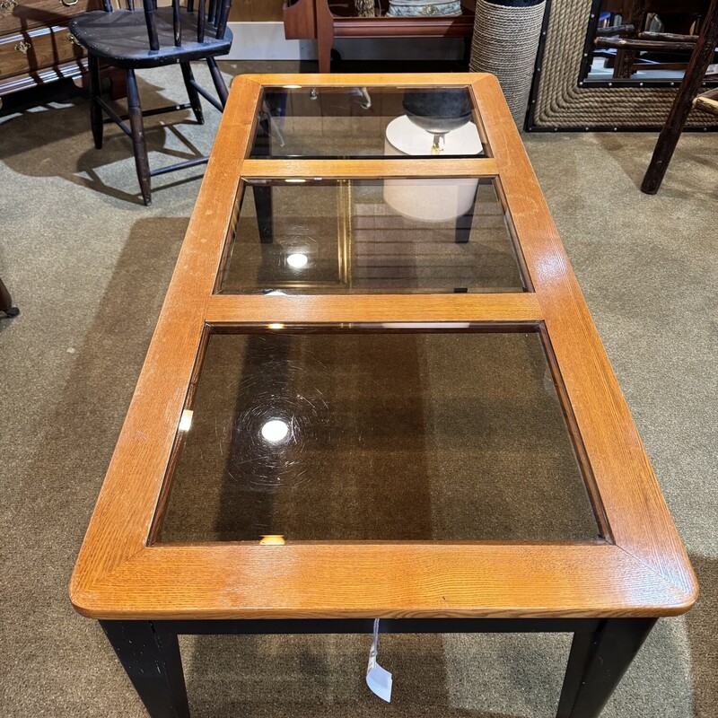 3 Pane Glass Coffee Table