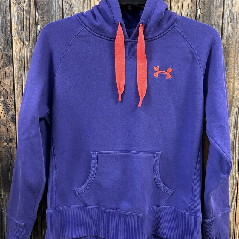 Purple UA Hoodie, Size: M