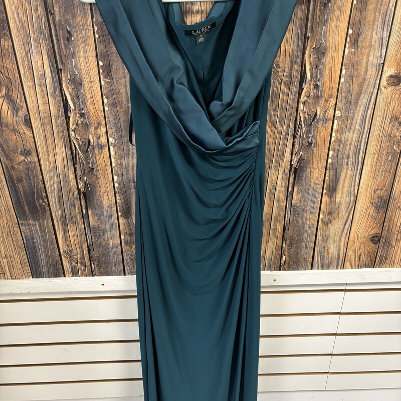 Long Green Dress, Size: 2