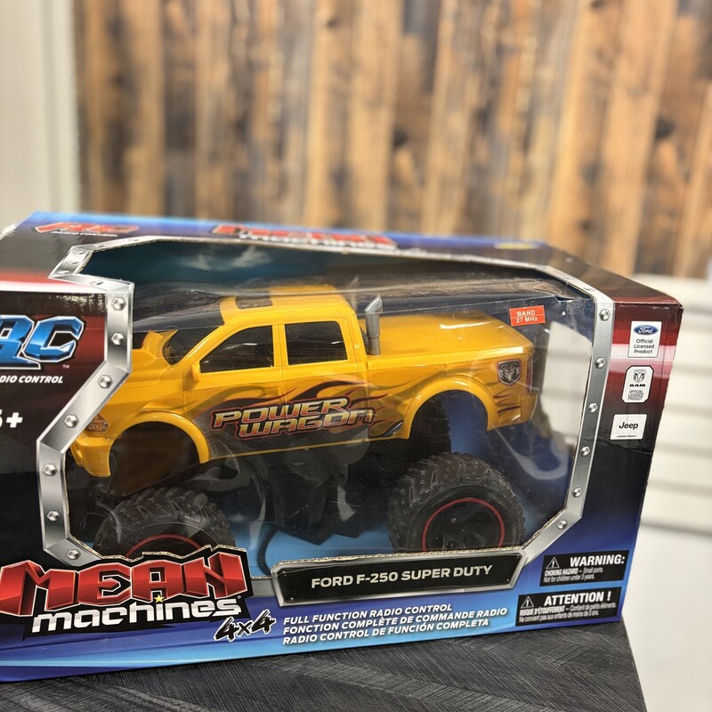 Yellow Rc Truck