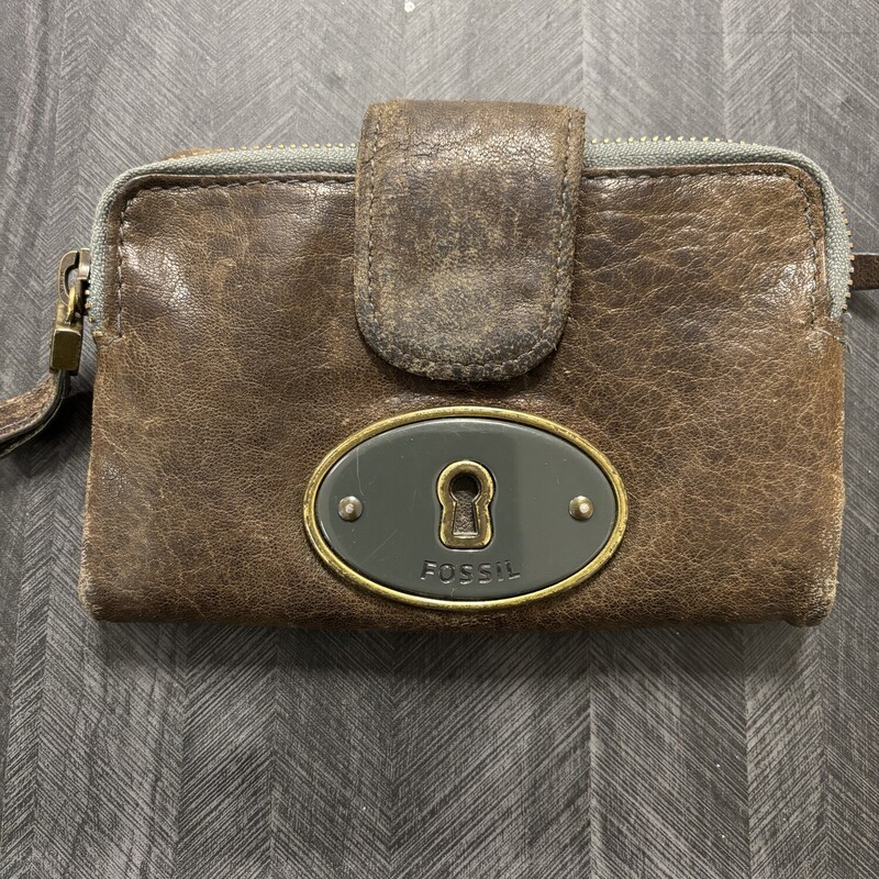 Brown Leather Fossil Wallet