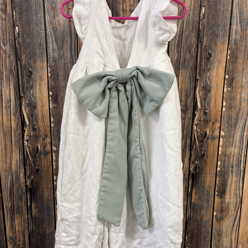 White Flowy Dress, Size: 18m