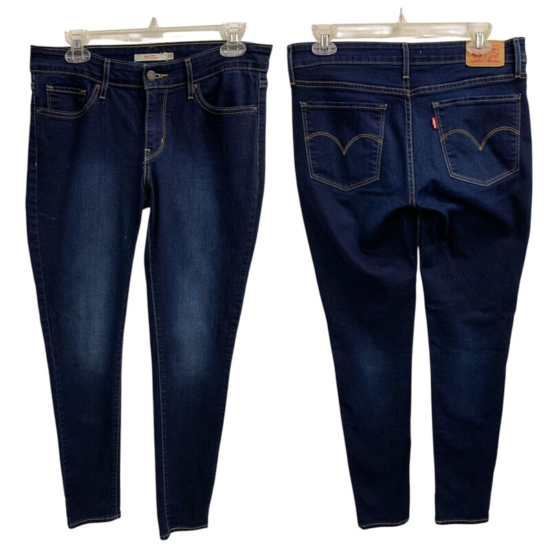 Levis 711 S29, Blue, Size: M