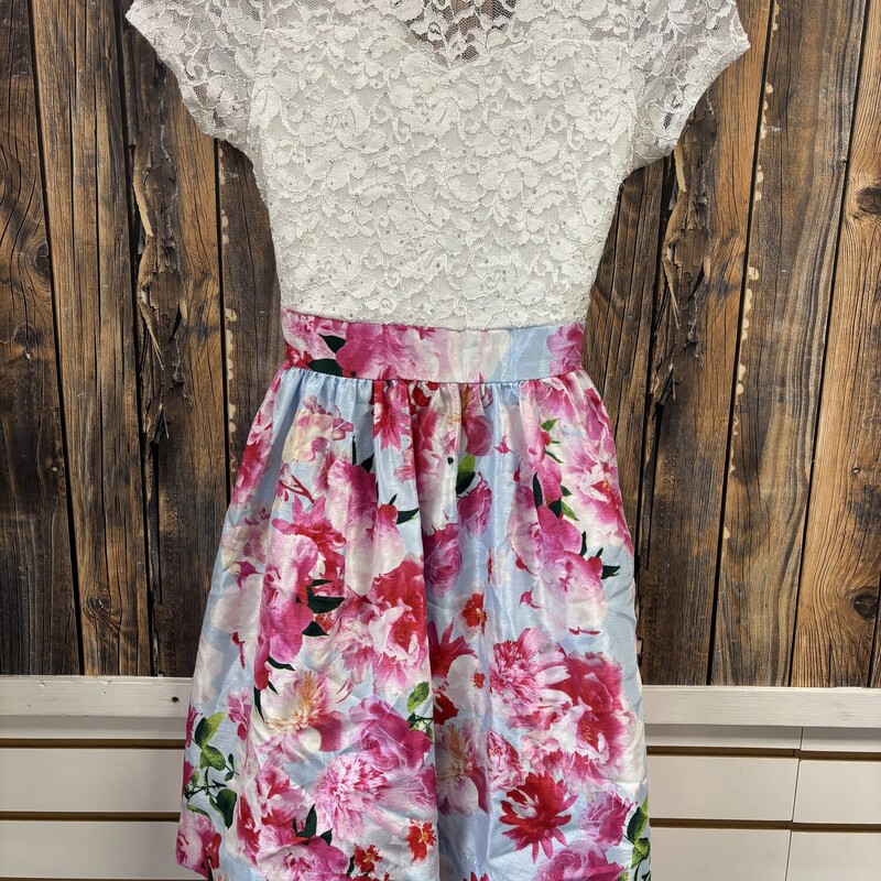 Flower Dress, Size: 14