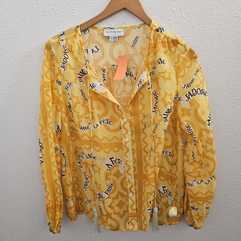 Never Fully Dressed, Yellow, Size: 4