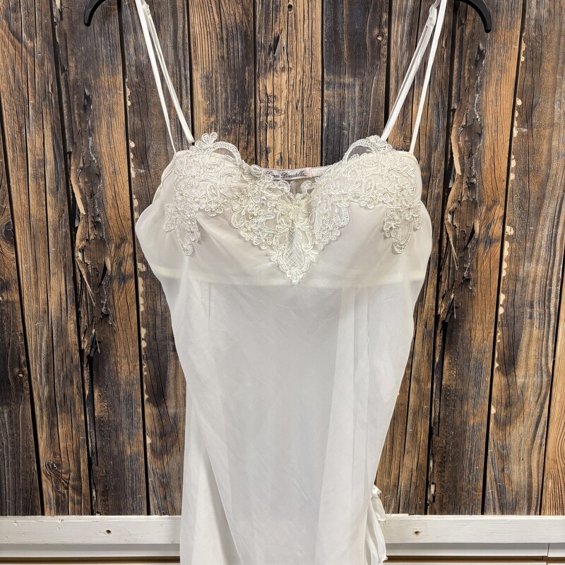 White NWT Lingerie, Size: Large