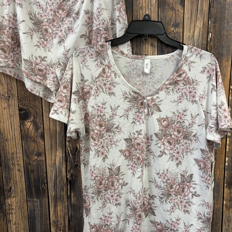 NWT Large Floral PJ Set, Size: Large