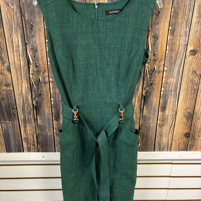 Green Dress, Size: 10