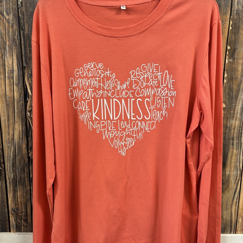 Coral Kindness Shirt, Size: XL