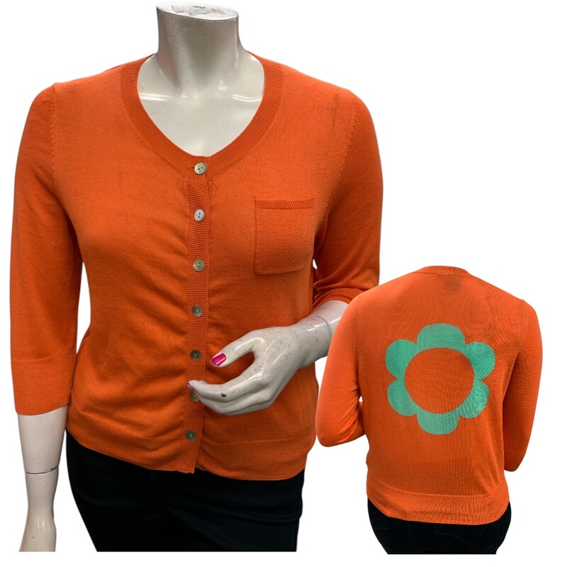 Uncle Frank Cardigan, Redornge, Size: L