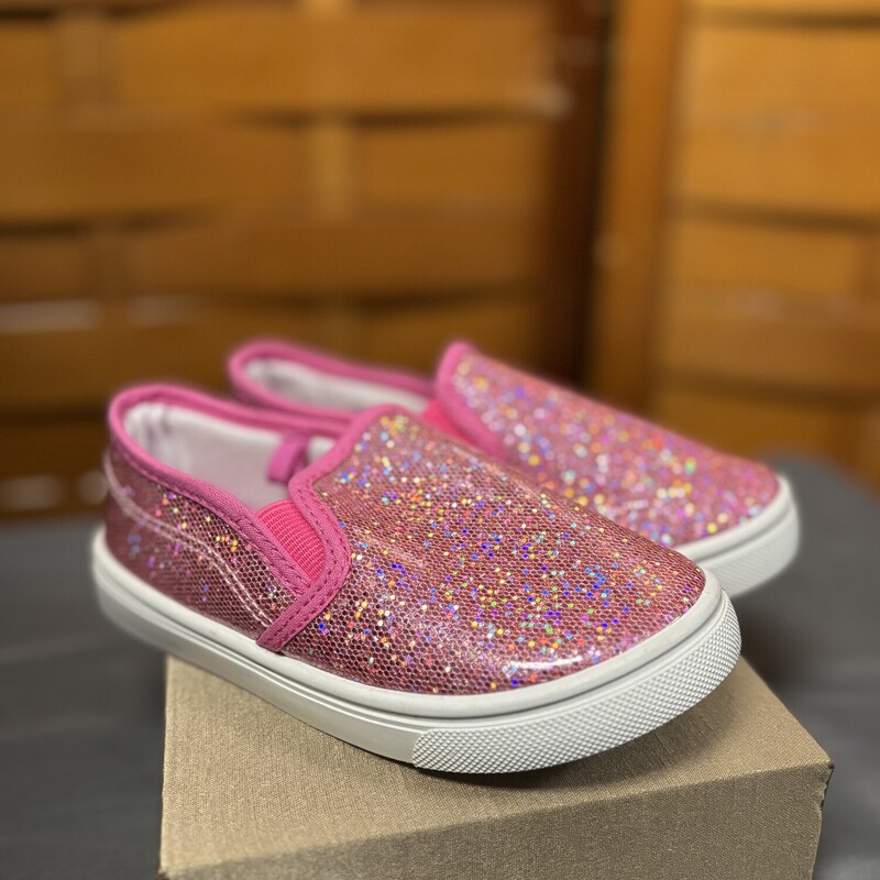 Pink Sparkle Shoes, Size: 10