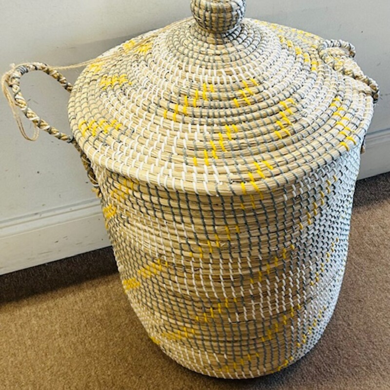 Seagrass Woven W Lid