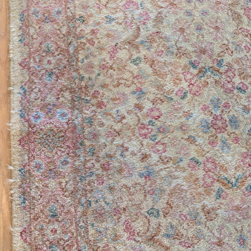 Karastan Wool Runner, Pinks, Size: 2.10 X 9