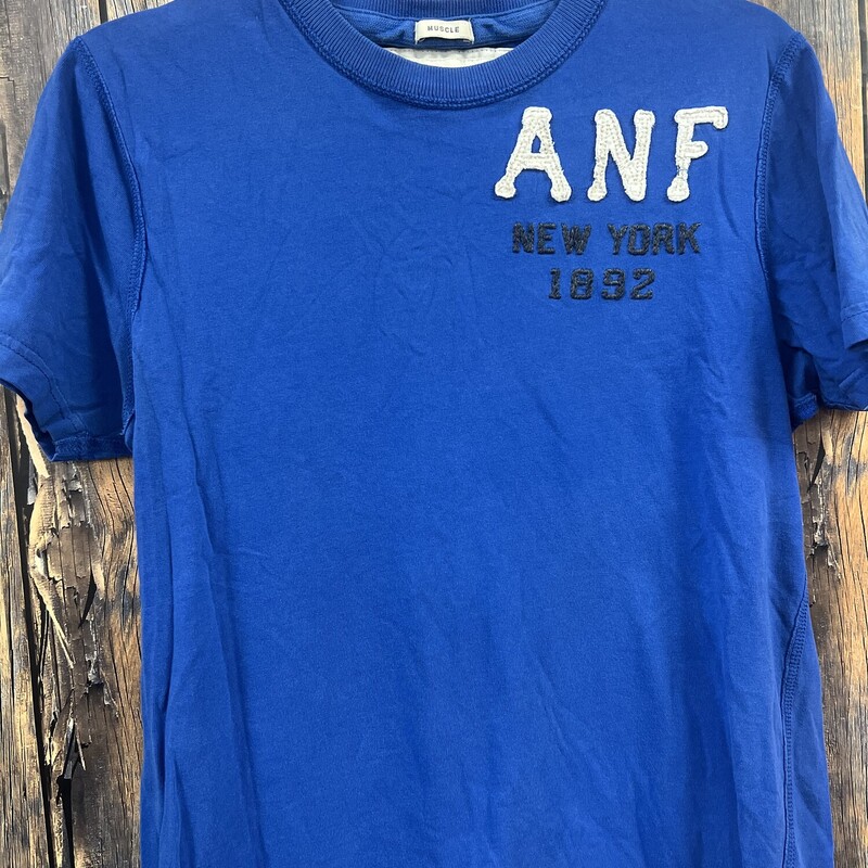 Blue Abercrombie And Fitch shirt, Size: M