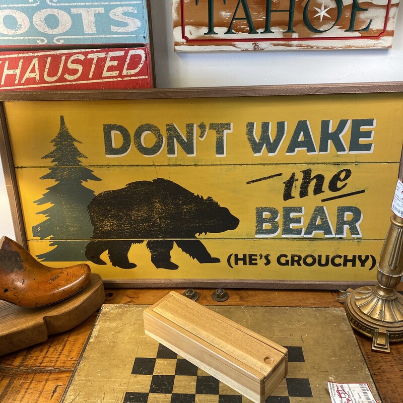 Do Not Wake The Bear