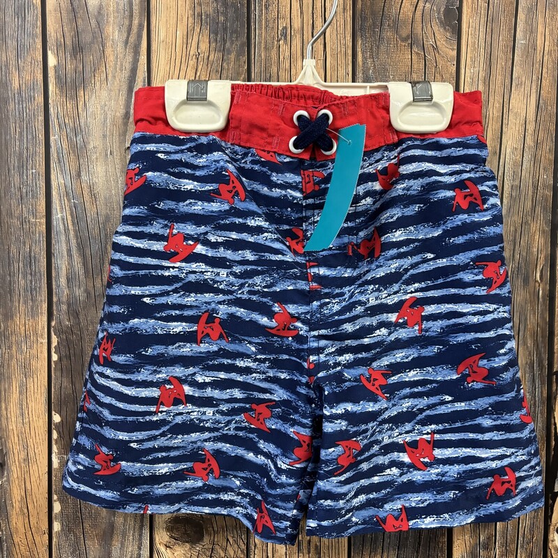 Lily And Dan Swim Trunks, Size: 3T