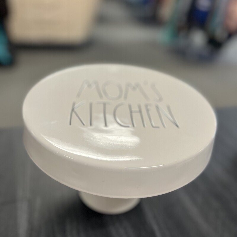 Moms Kitchen Cake Plate