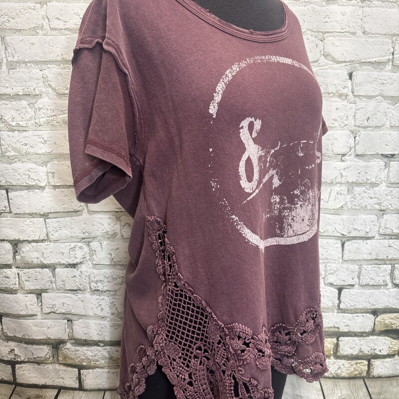 Free People, Berry, Size: Small