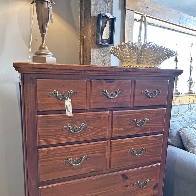 5 Drawer Pine Bureau