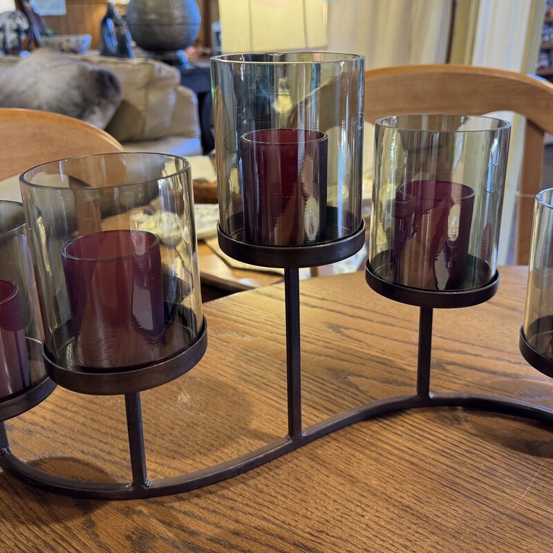 Metal Votice Candle Holde
