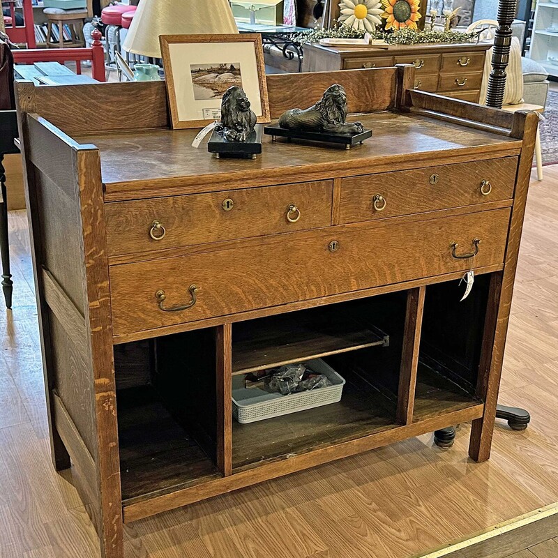 Oak Side Board
