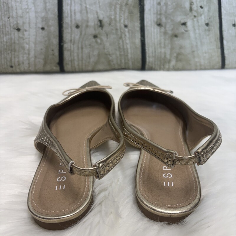 Espirit, Gold, Size: 9 1/2