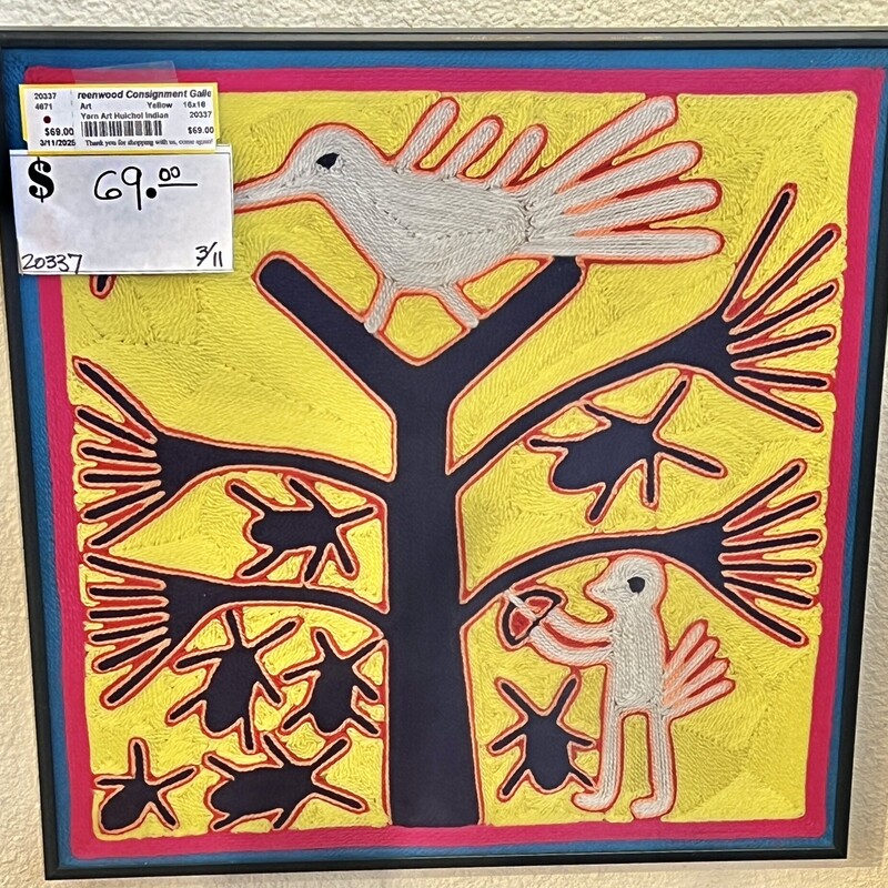 Yarn Art Huichol Indian