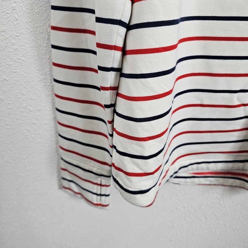 Vineyard Vines Stripe, WhtRdNvy, Size: Large