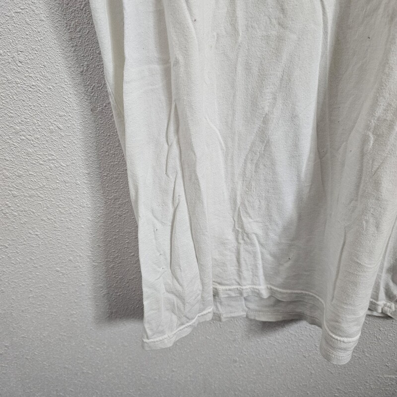 Retro Brand, White, Size: Large