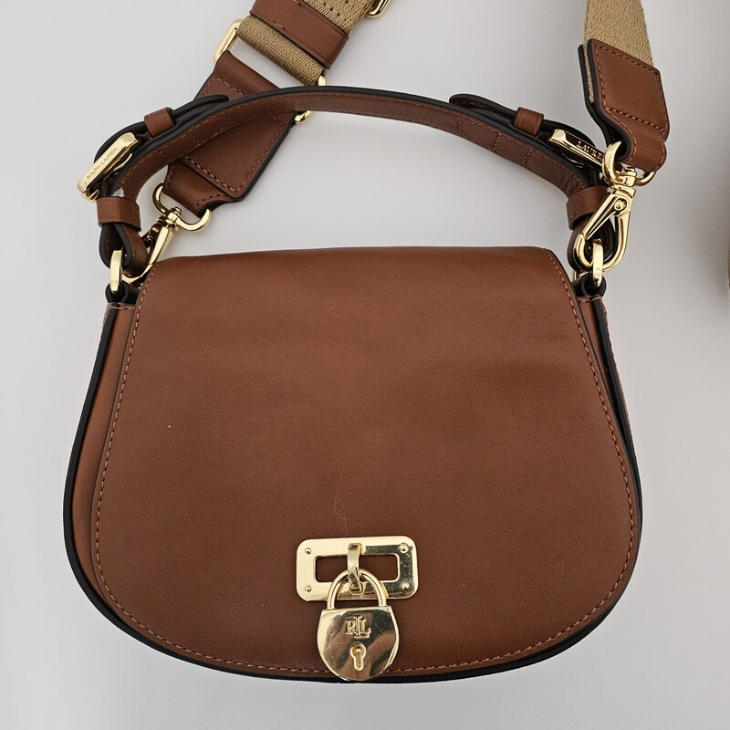 Ralph Lauren Tanner, Brown, Size: Crossbody