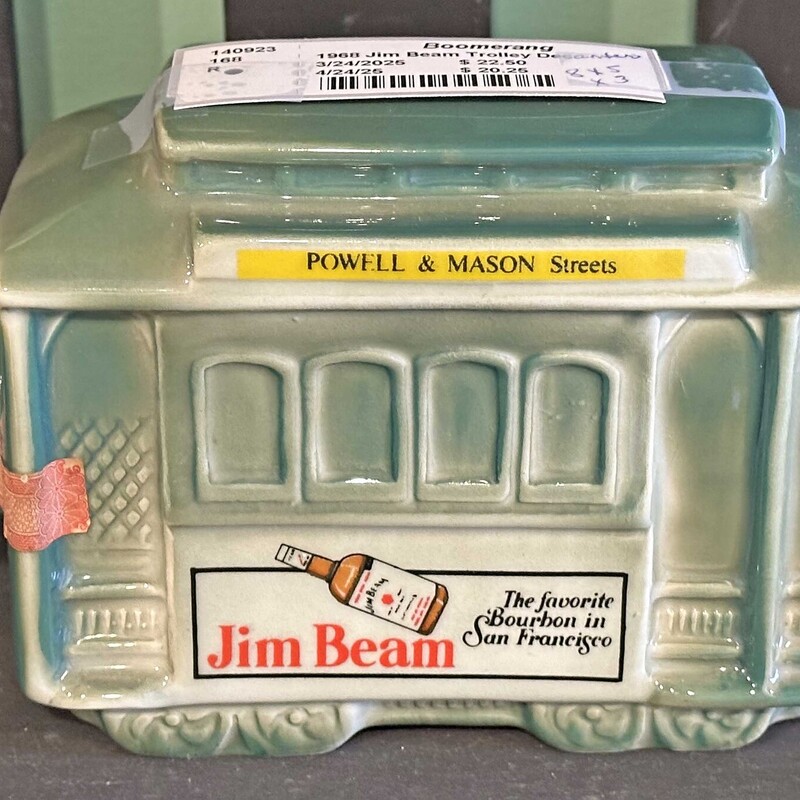 1968 Jim Beam Trolley Dec