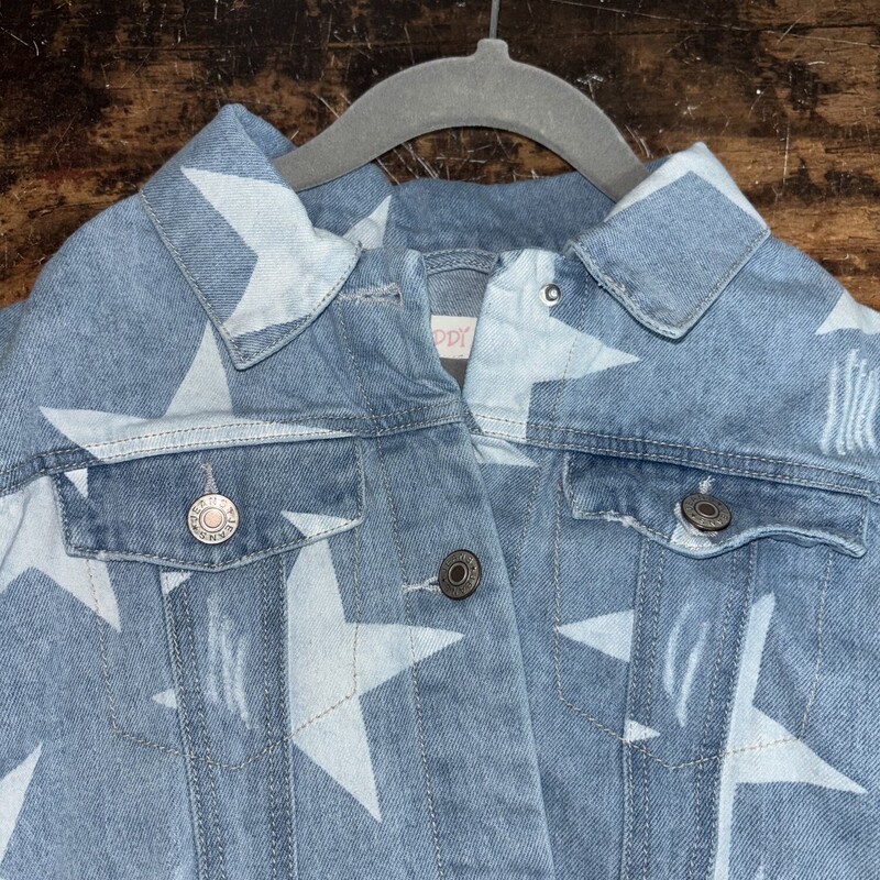 6x Star Denim Jacket, Denim, Size: Girl 6/6x
