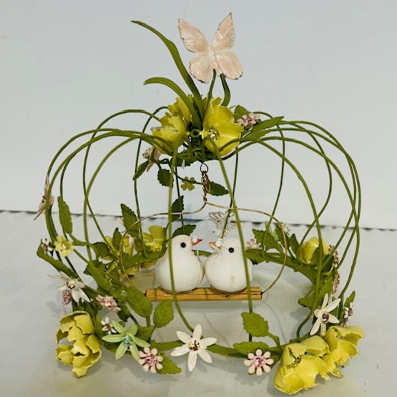 Dove Cage Cake Topper