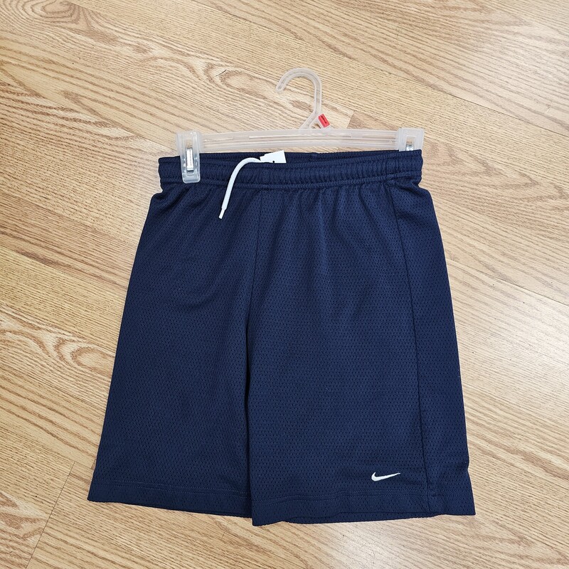 NIKE SHORTS, NAVY, Size: SMALL