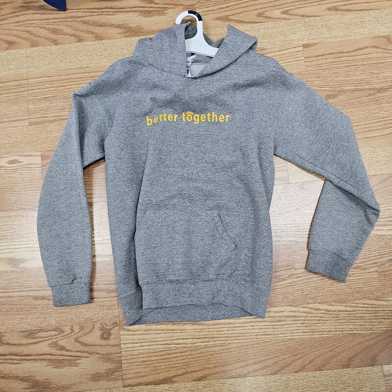 JERZEES HOODIE, GRAY, Size: LARGE