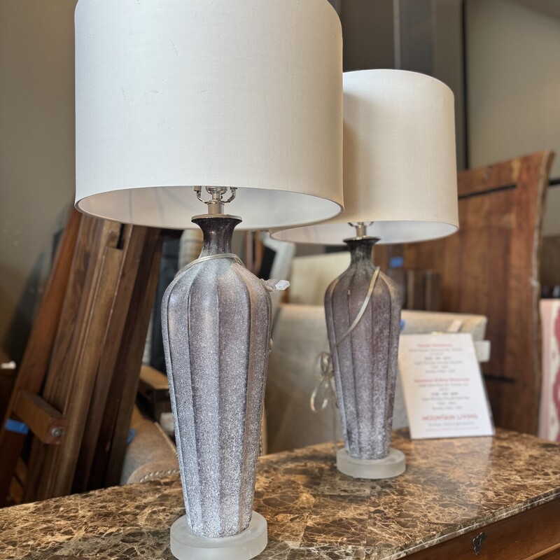 Surya Sloane Aqua Lamp