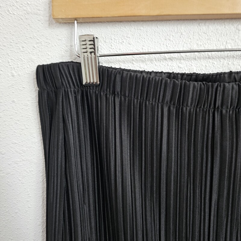 Anine Bing Pleat, Black, Size: Large