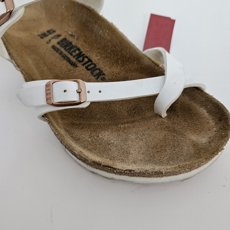 Birkenstock, White, Size: 40/9
