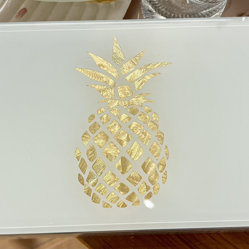 Box Trinket/Jewelry Nicole Miller, Pineapple,
Size: 10x7x4
