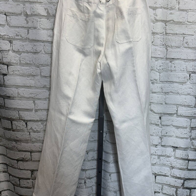 R, White, Size: 8
