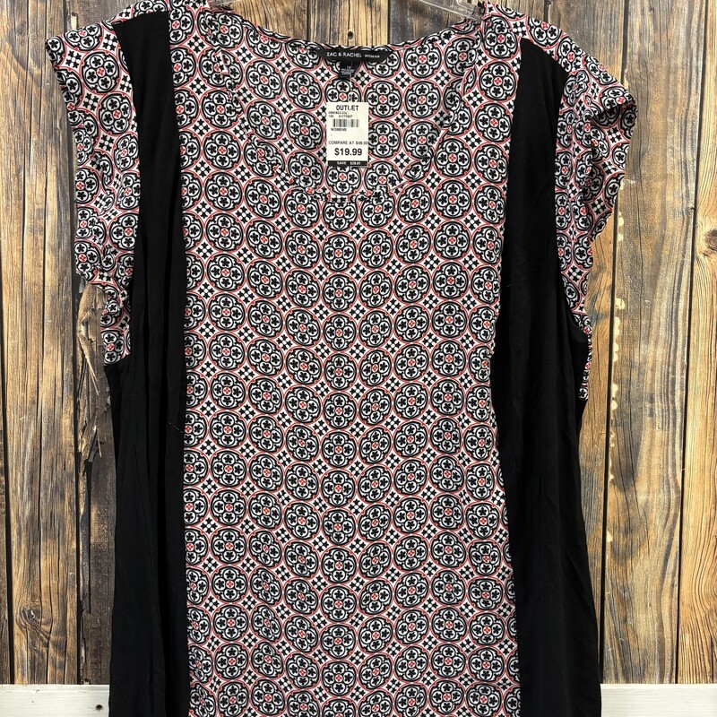Geometric Top, Size: 1X