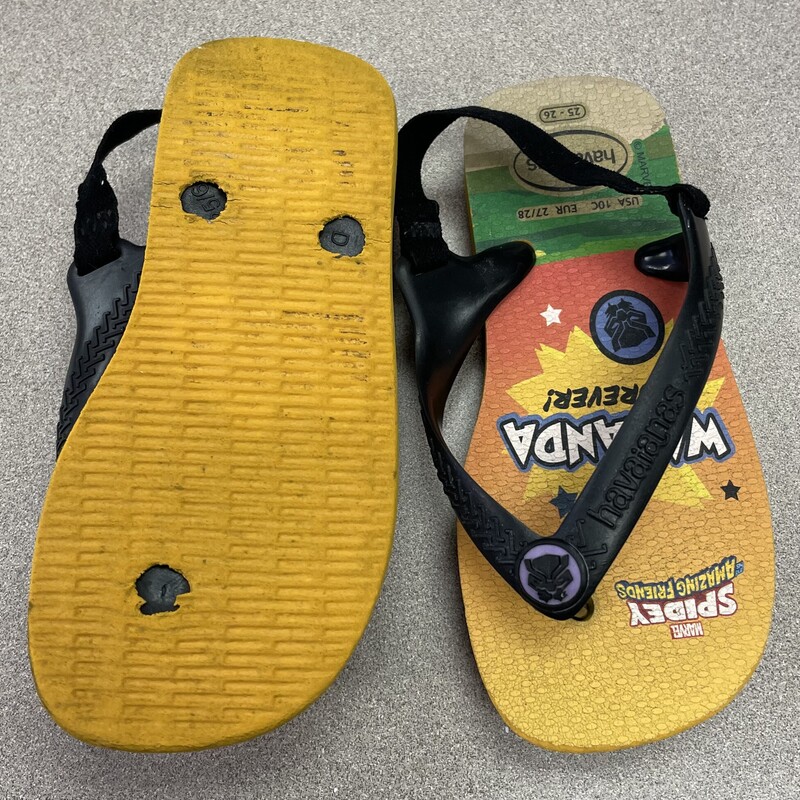 Havaianas Flip Flop, Multi, Size: 10T