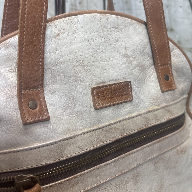 Bed Stu Saray Round, Tan, Size: Satchel