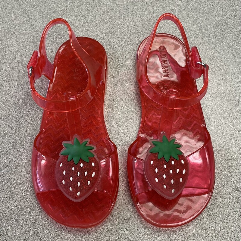 Old Navy Jelly Sandals, Red, Size: 9T