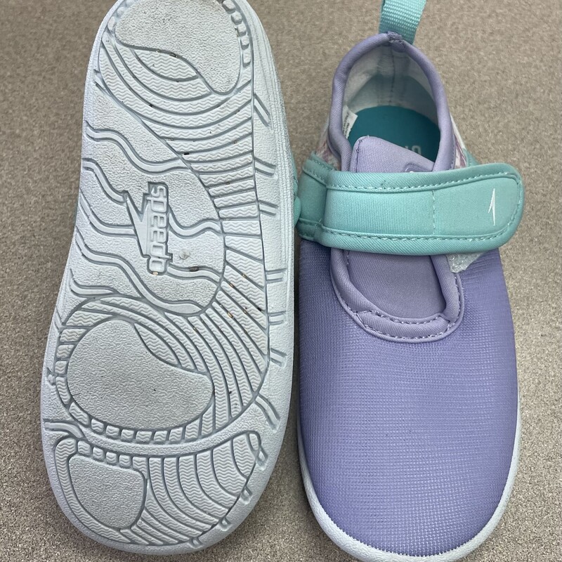 Speedo Water Shoes, Lavander, Size: 8T