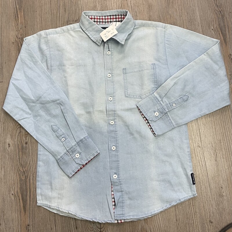 Ben Sherman Shirt LS, Blue, Size: 10-12Y
NEW