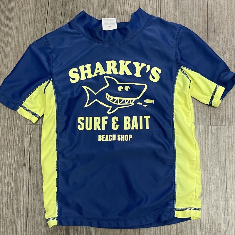 Carters Rash Guard, Blue, Size: 4T