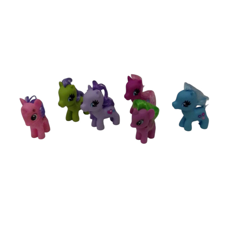 6pc Small My Little Pony