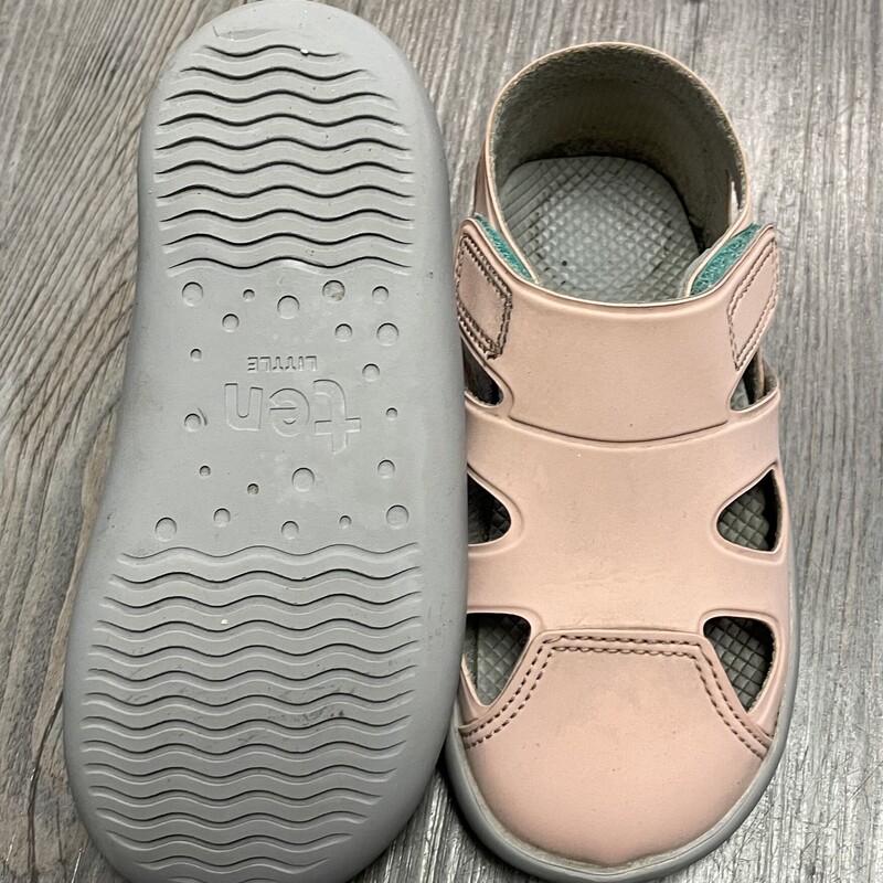 Ten Little Sandals, Pink, Size: 8.5T